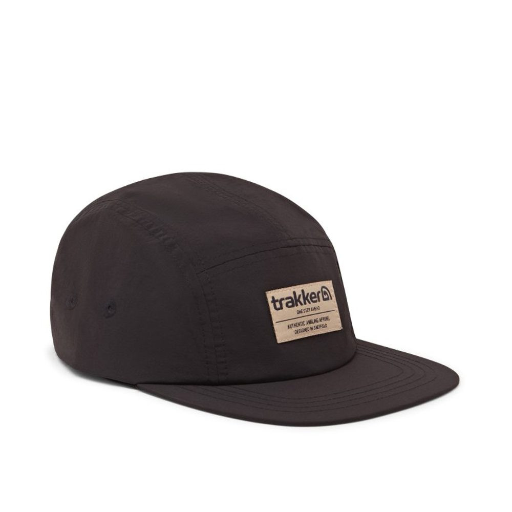 Trakker Kšiltovka 5 Panel Black Cap