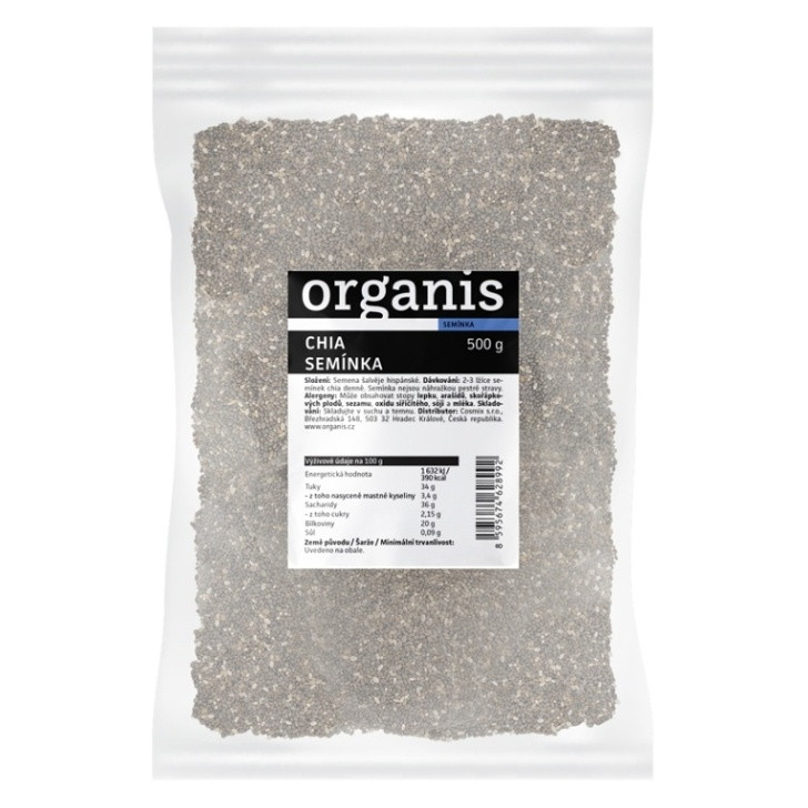 ORGANIS Chia semínka 500 g