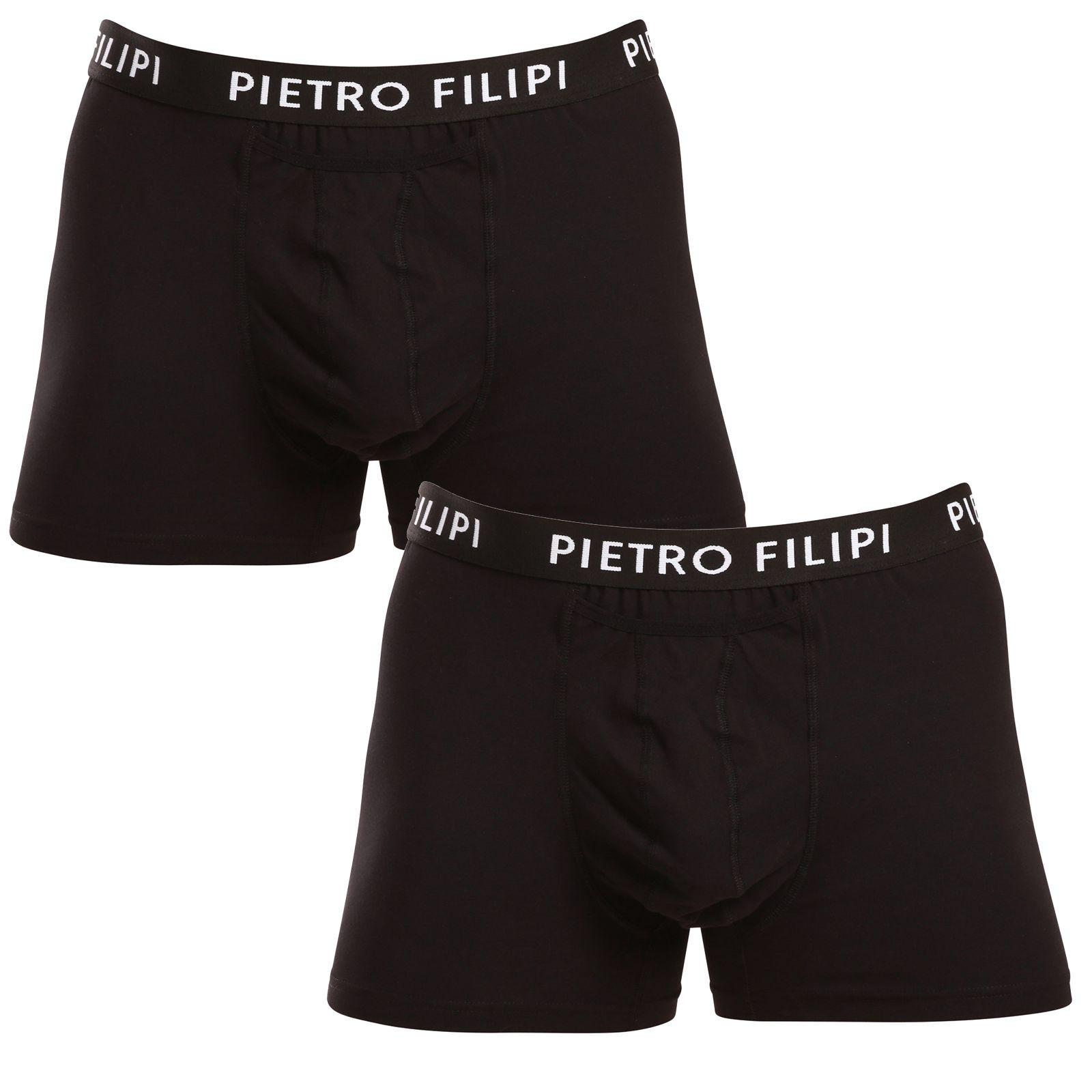 2PACK pánské boxerky Pietro Filipi černé (2BCL002) XXL