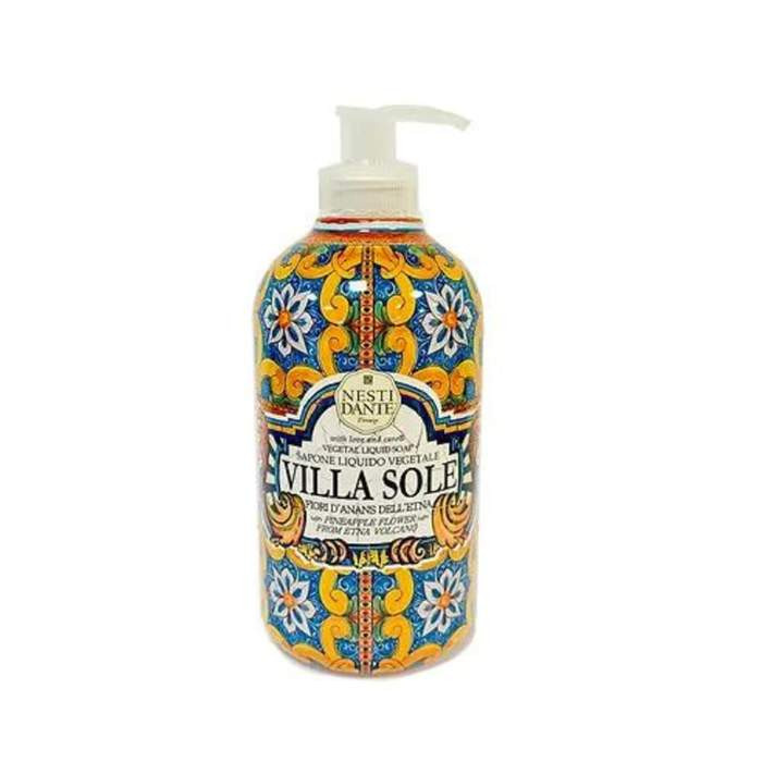 Mýdlo pumpička VILLA SOLE Fiori d'Ananas dell'Etna 500ml