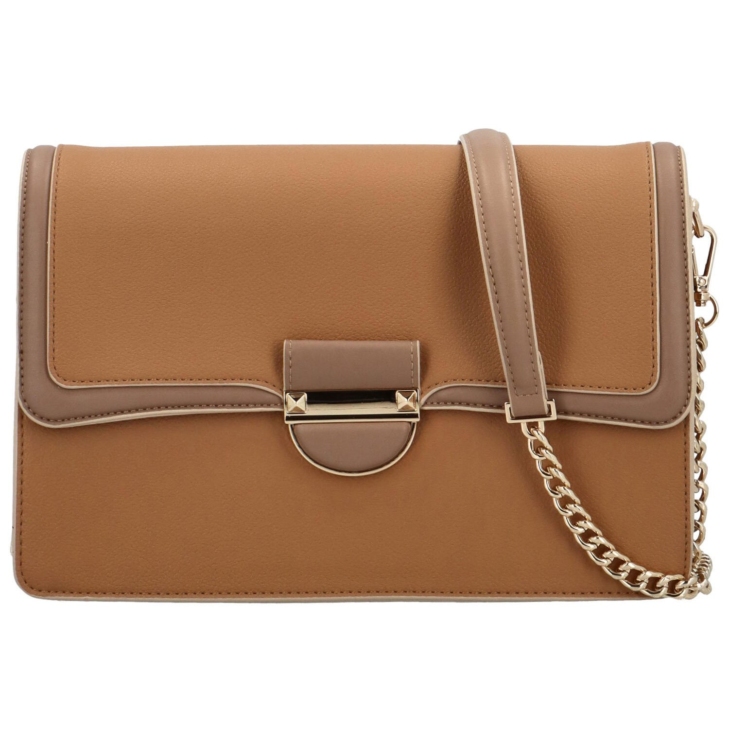 Dámská crossbody kabelka camel - DIANA & CO Allmania Camel