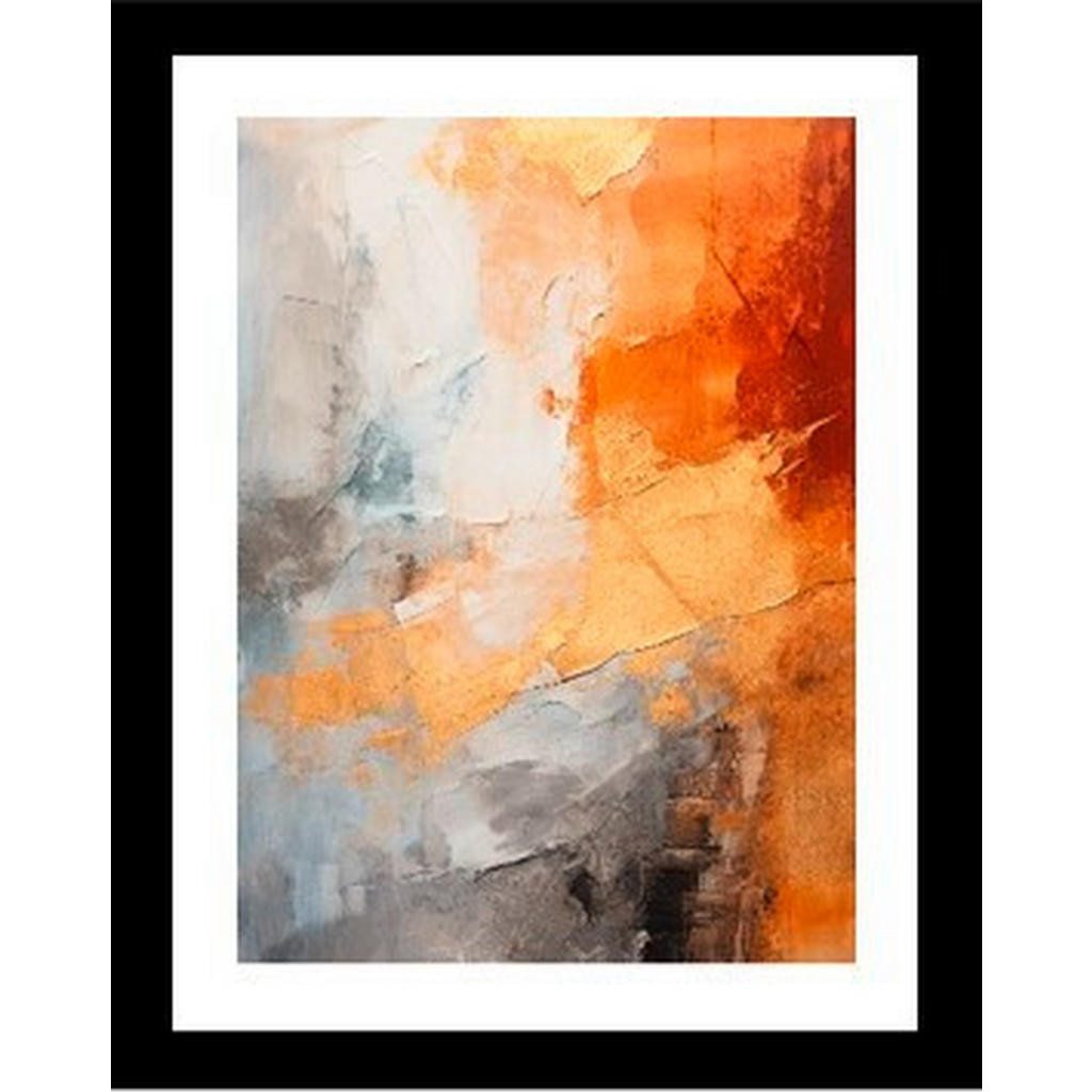 OBRAZ, abstraktní, 40/50/1.5 cm