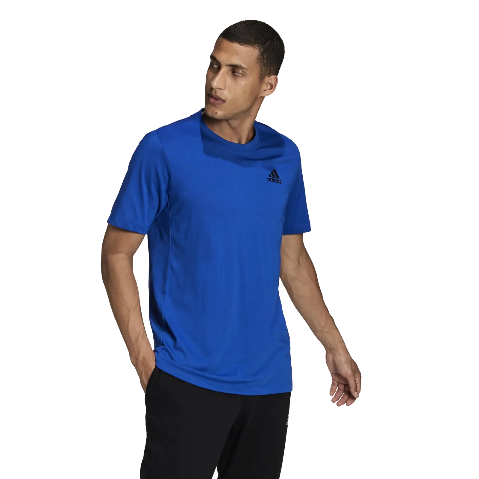 Pánské tričko adidas Aeroready Designed 2 Move Sport Royal Blue