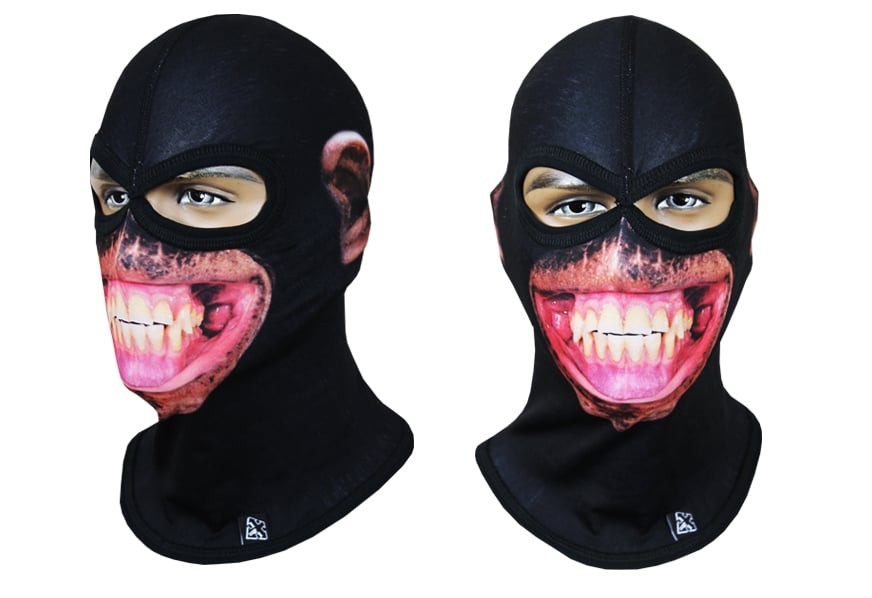 Rough Radical Unisex's Balaclava Szympans