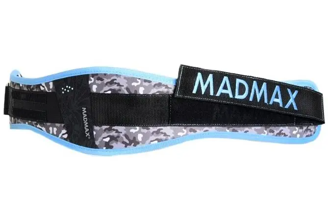 MadMax Dámský fitness opasek WMN Swarovski MFB314 modrý M