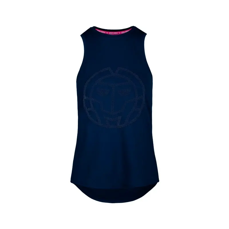 Dámské tílko BIDI BADU  Armilla Lifestyle Tank Dark Blue M