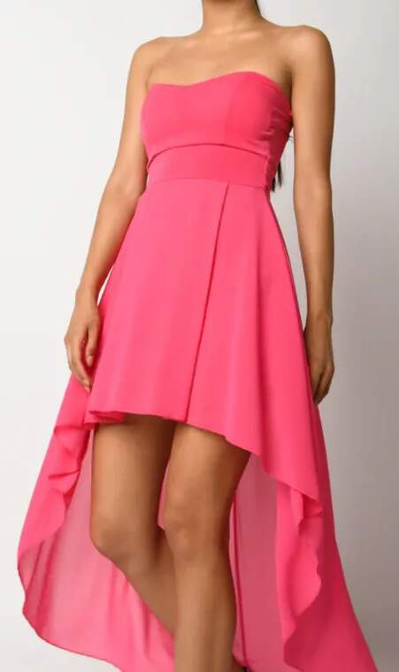 Růžové šaty Nuna Lie