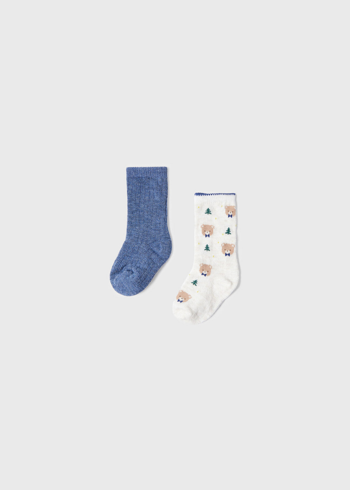 Vysoké dětské ponožky Mayoral 9536 Tmavomodrá