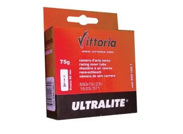 Vittoria ROAD Ultralite 622x19-23 duše gal. ventil 42 mm FV - galuskový ventil