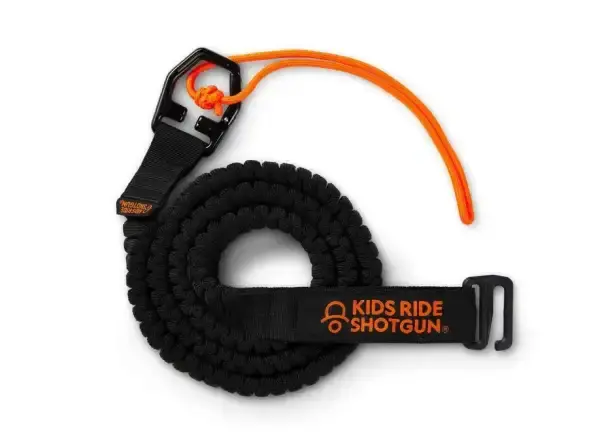 Kids Ride Shotgun Quick Fit tažné lano černá
