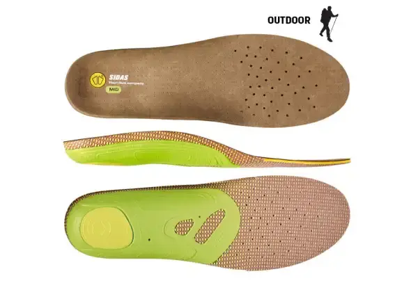 Sidas 3Feet Outdoor Mid vložky do bot střední klenba 1 pár vel. XS