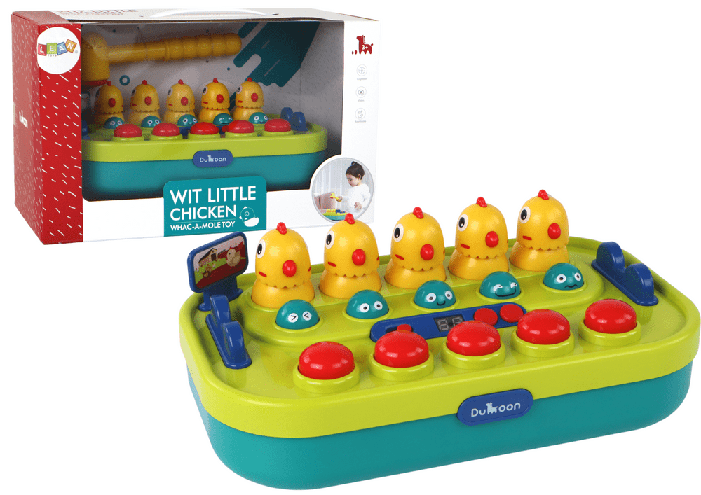 mamido Zručnostní hra Whac-a-Mole kuřátka