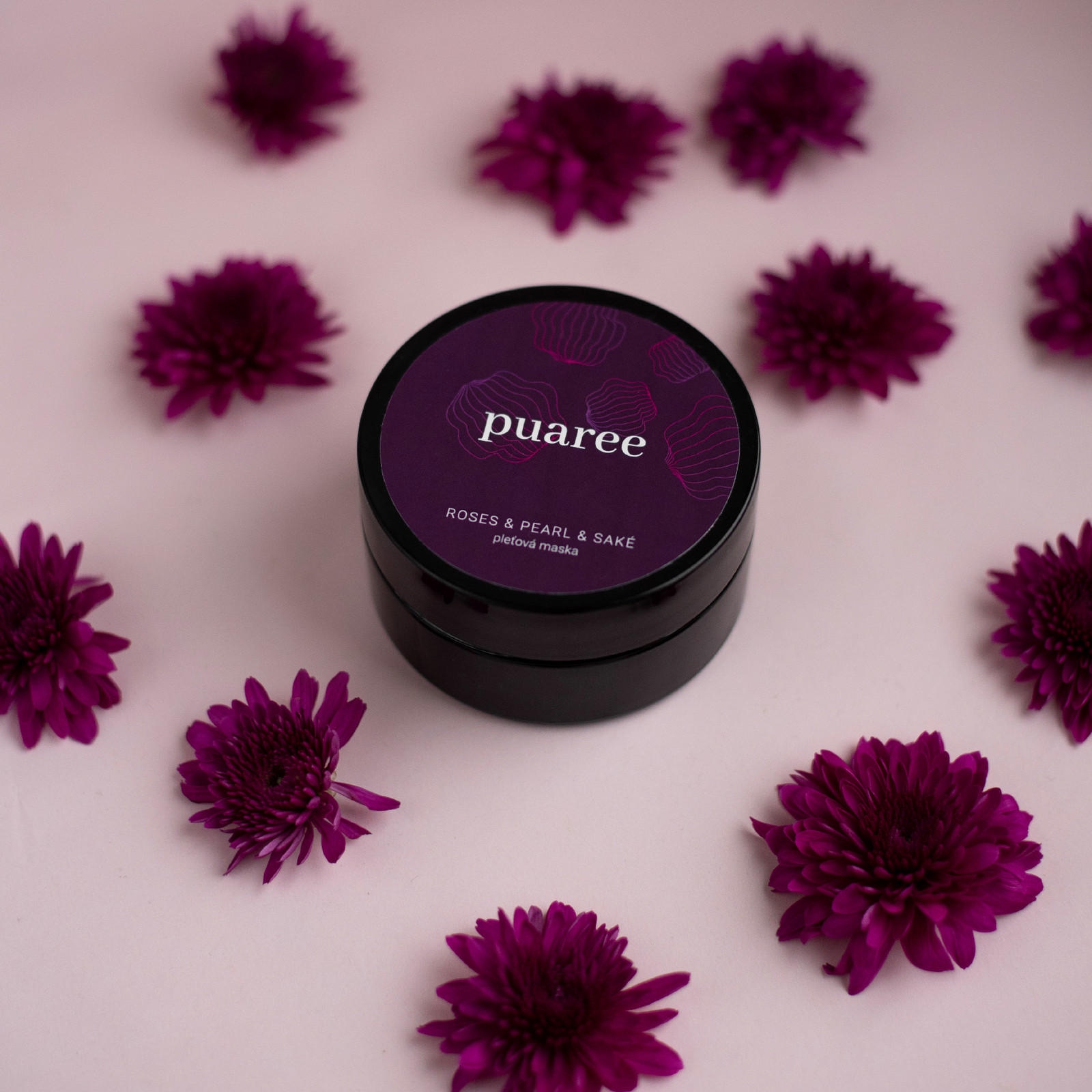 Pleťová maska Roses & Pearl & Saké Gramáž: 10 ml (150 Kč) - vzorek