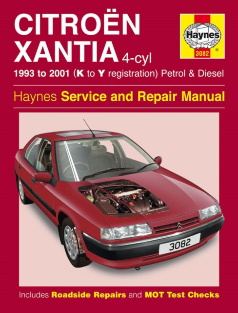 Citroen Xantia Petrol & Diesel (93 - 01) K To Y (Haynes Publishing)(Paperback / softback)