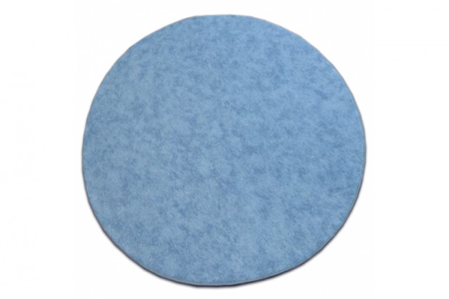 Koberec kruh SERENADE jasný nebeský
