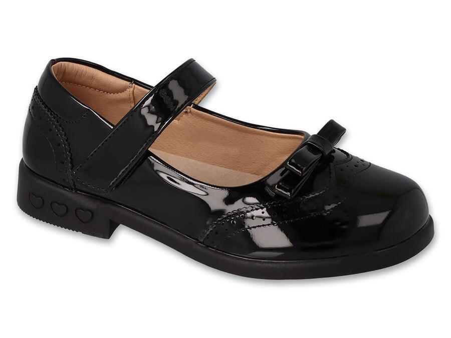 BEFADO 171Y004 dívčí balerínky BALERINA černá 31 171XY004_31