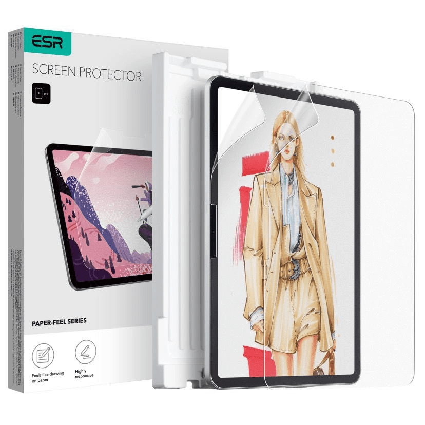 ESR Paper Feel ochranná fólie pro iPad Pro 13,7'' 2024 - matná 2 ks.