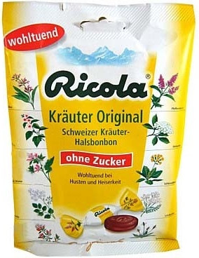 Ricola Original Bylinný Bez Cukru 75g