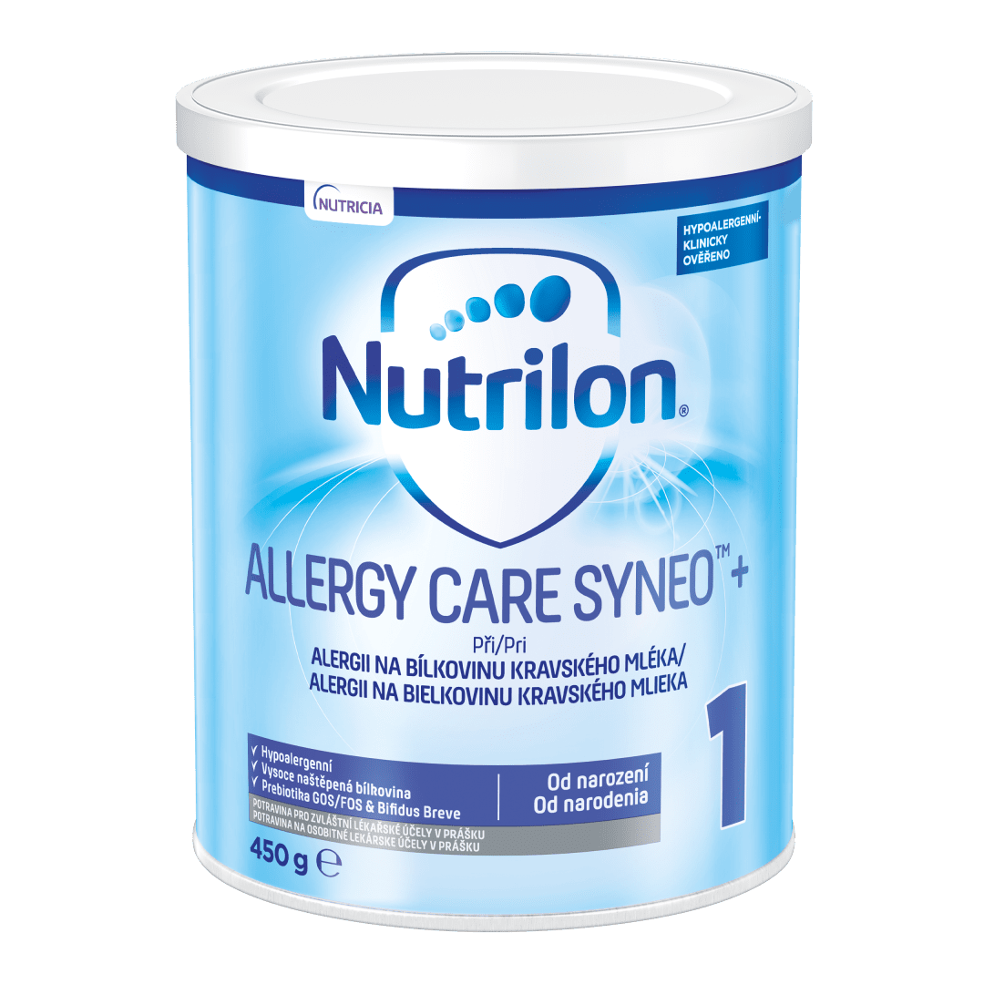 Nutrilon Allergy Care Syneo+ 1, počáteční kojenecké mléko 450 g
