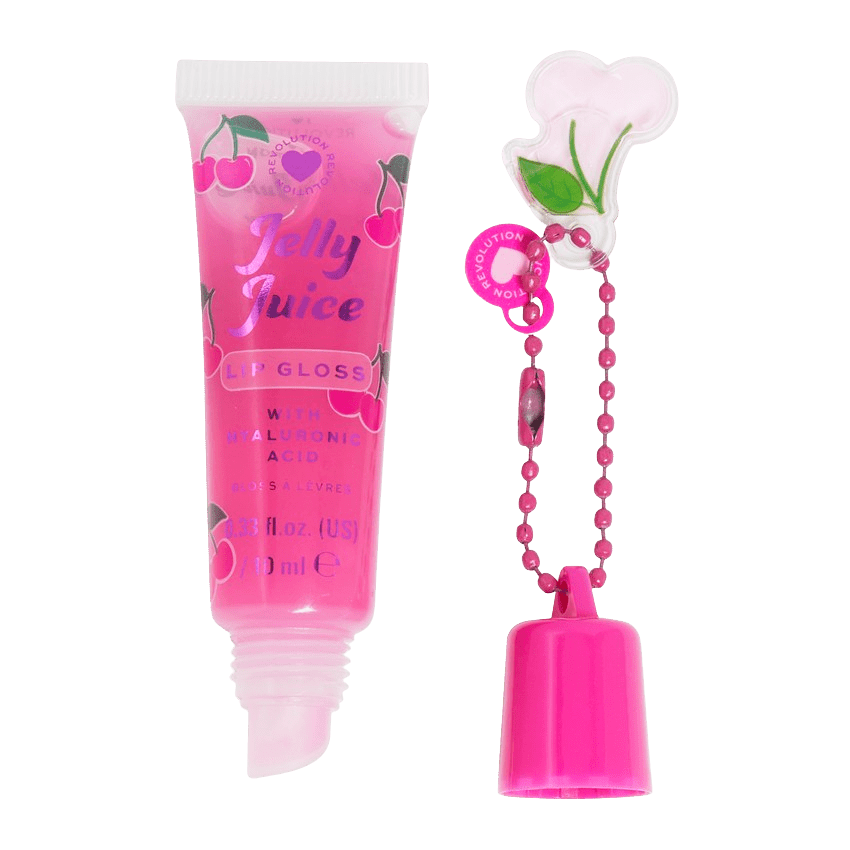 I Heart Revolution Jelly Juice Lip Tubes - Cherry lesk na rty 10 ml