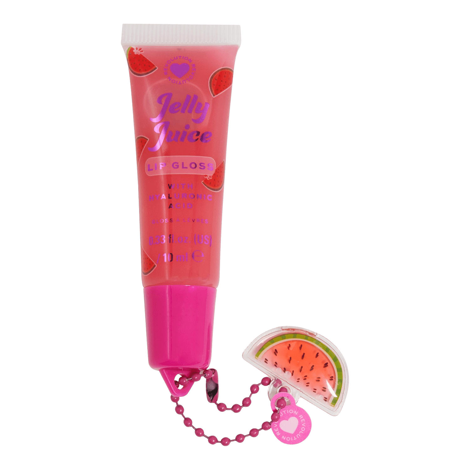 I Heart Revolution Jelly Juice Lip Tubes - Watermelon lesk na rty 10 ml