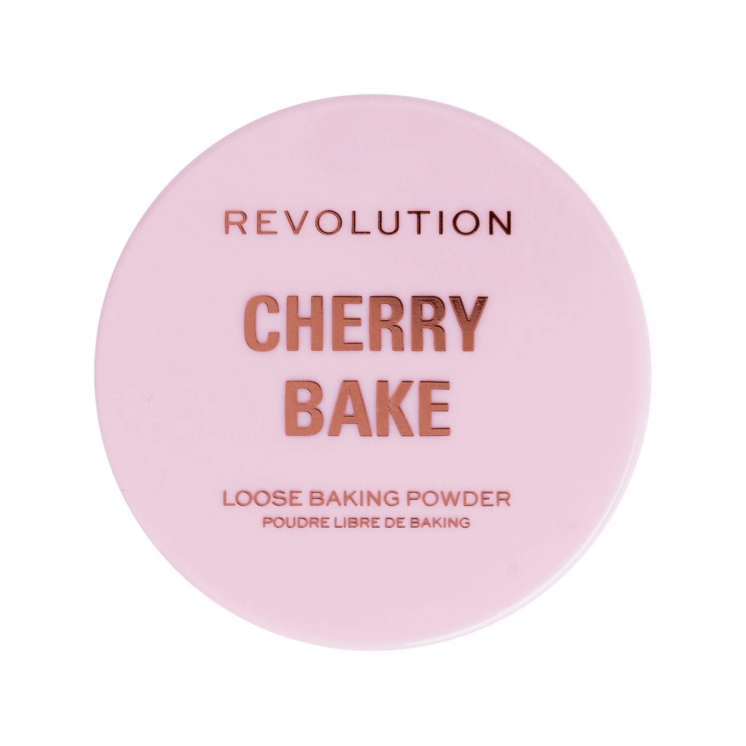 Revolution Cherry Bake Loose Powder & Puff pudr 3.2 g