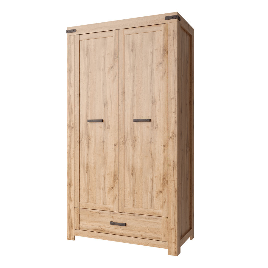 Tempo Kondela Skříň MORATIZ 2D1S - dub wotan