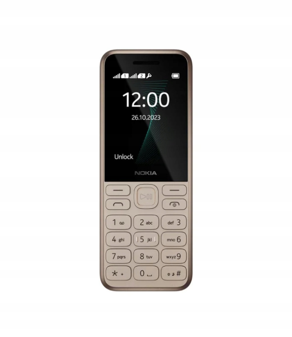 Telefon Nokia 130 2G (2023) Dual Sim zlatý