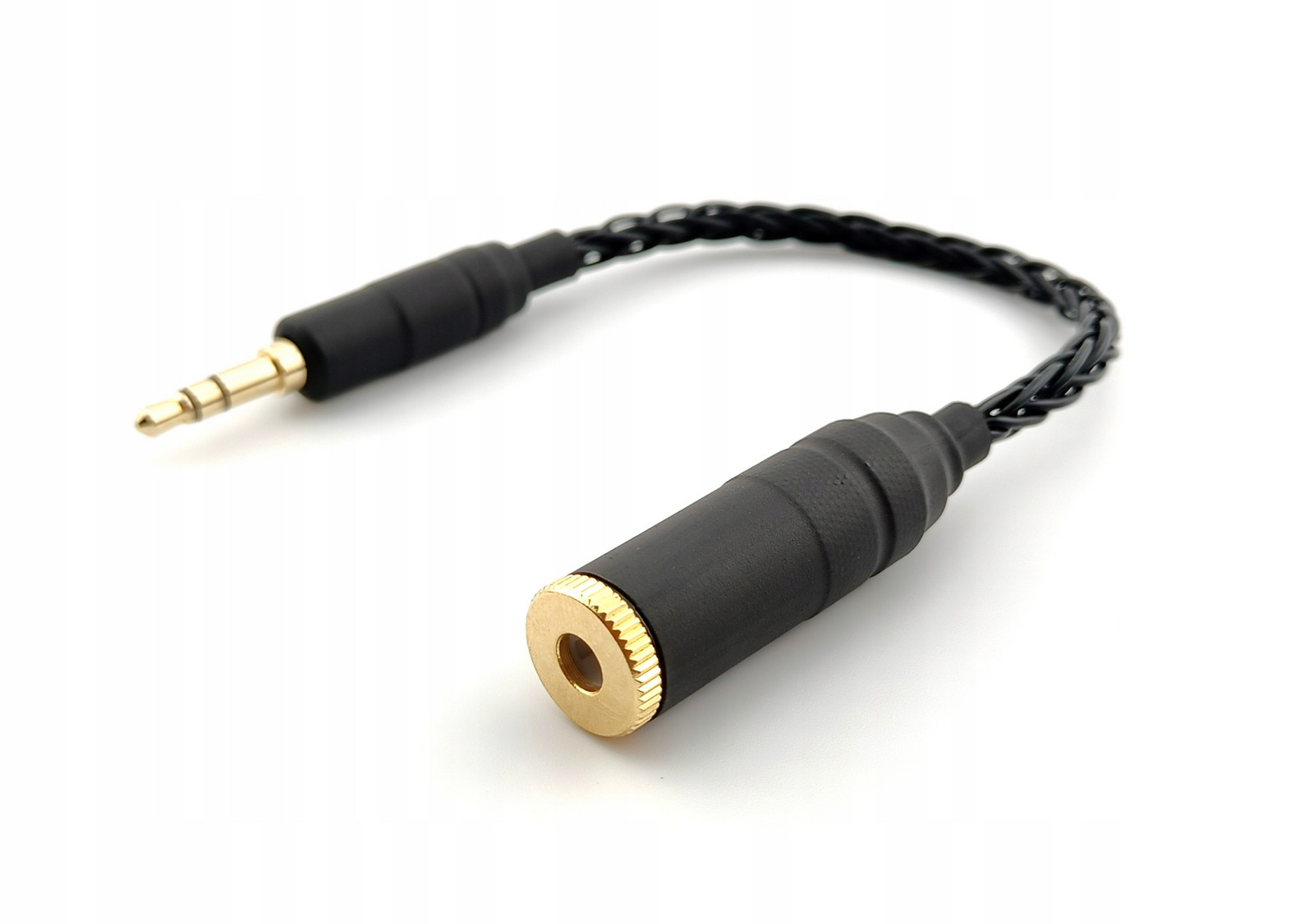 Adaptér Vyvážený Zásuvka 4,4mm Jack 3,5mm měď 6N Occ