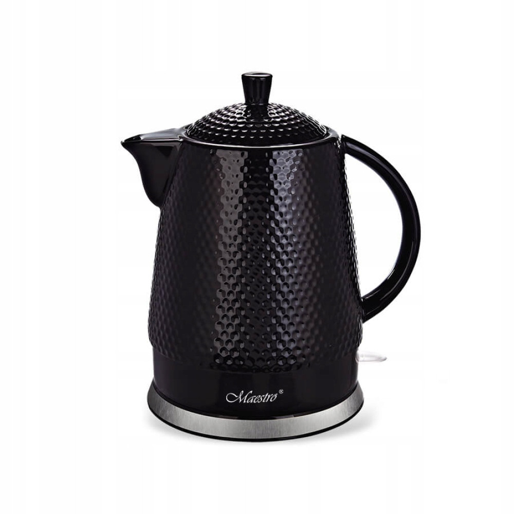 Rychlovarná konvice bezdrátová keramická Maestro MR-069-BLACK 1,5 l