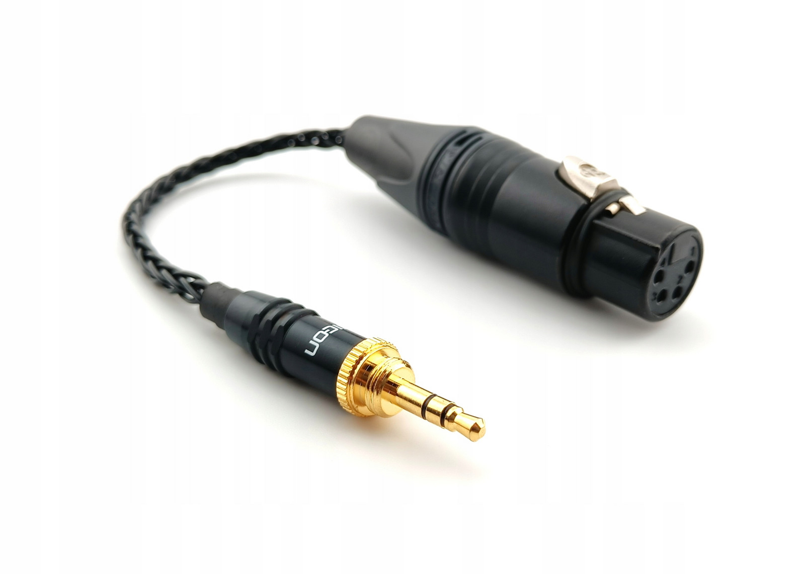 Adaptér Vyvážený Xlr zásuvka 4 Pin Jack 3,5mm Hicon, měď 6N Occ