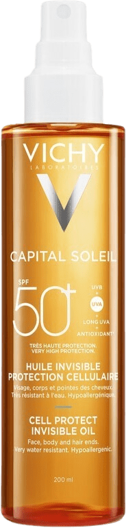 CeraVe Capital Soleil Neviditelný olej SPF50+, 200 ml