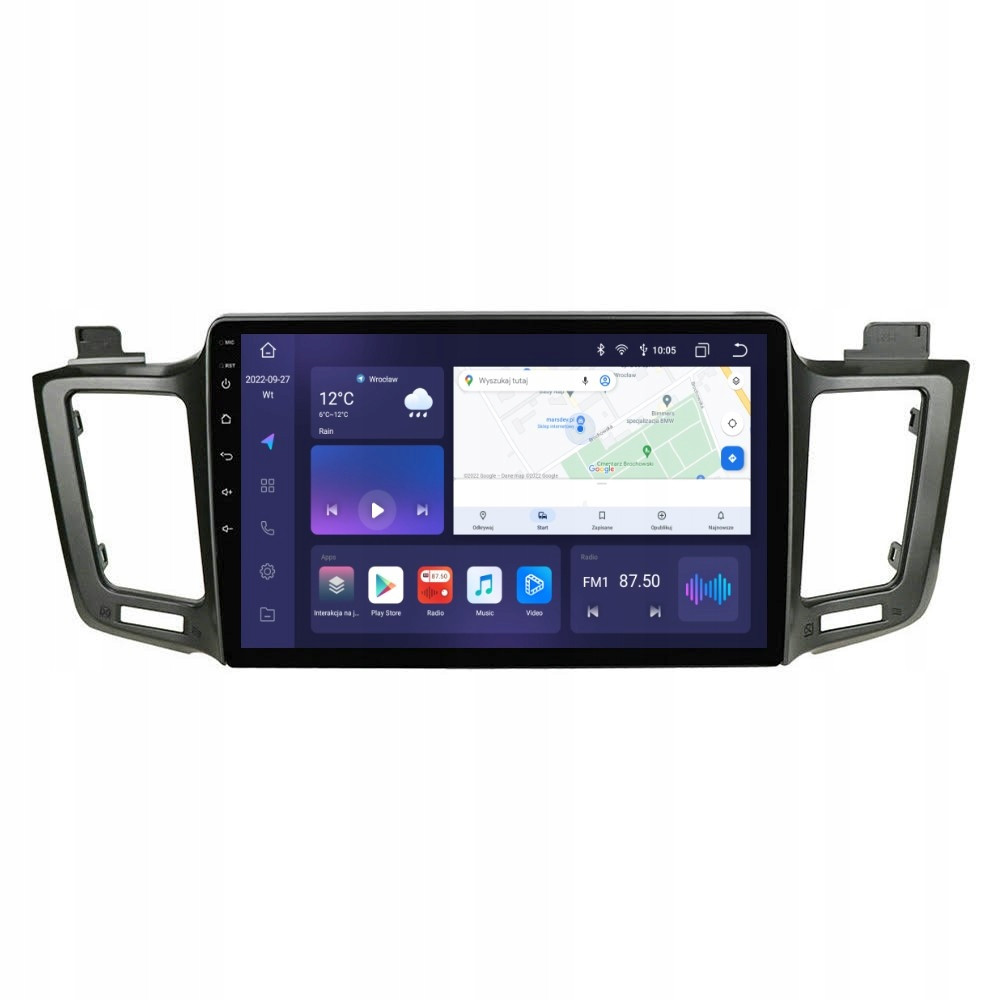 Navigace Rádio 2DIN Android Toyota RAV4 4 IV 3/32 Gb Dsp Carplay