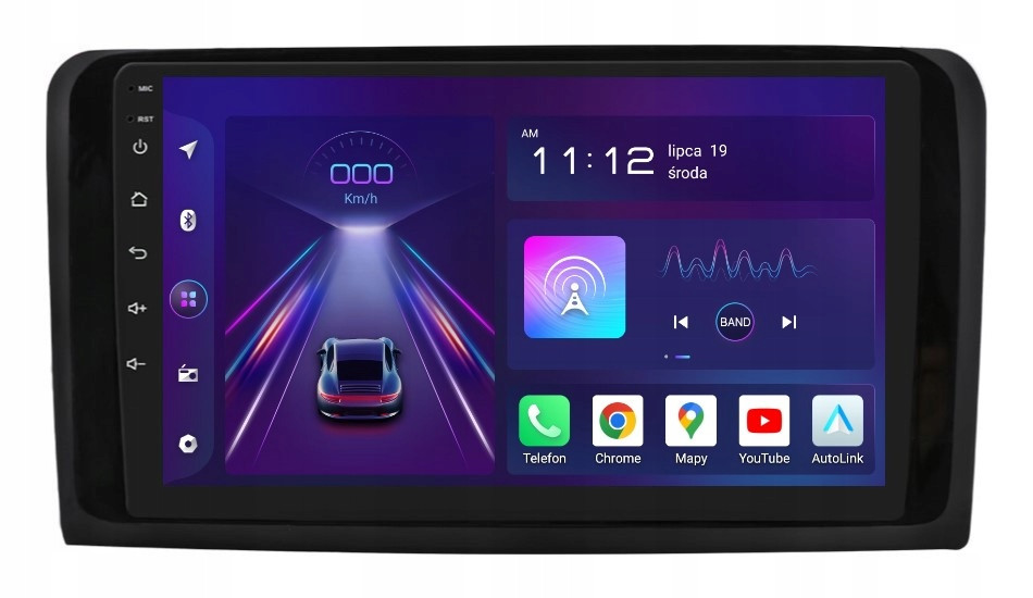 2DIN Android Mercedes ML W164 Gl X164 8/256 Gb Dsp Carplay Lte