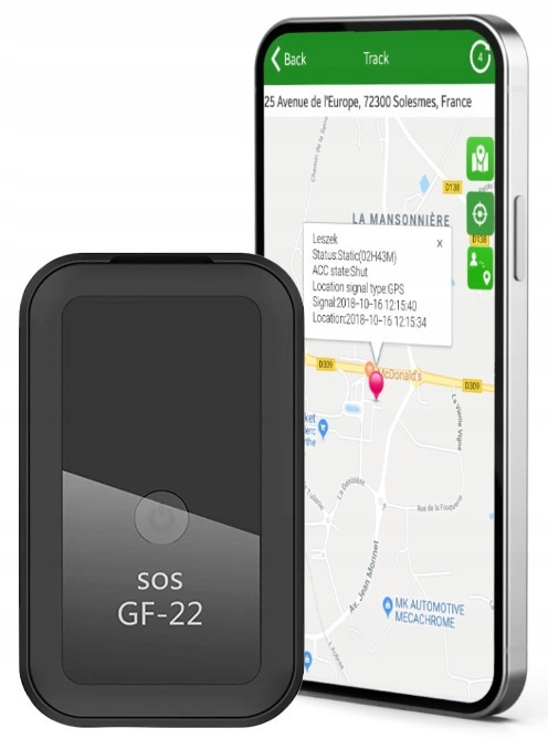 Gps Mini Lokátor Pro Vozidla Kola Auta Bez Předplatného Magnet Tracker