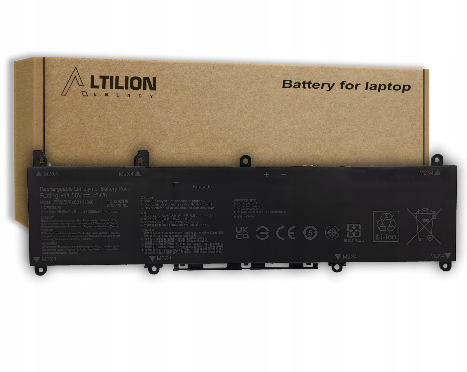 Baterie C31N1806 pro Asus VivoBook S13 X330 S330 V330 K330 I330