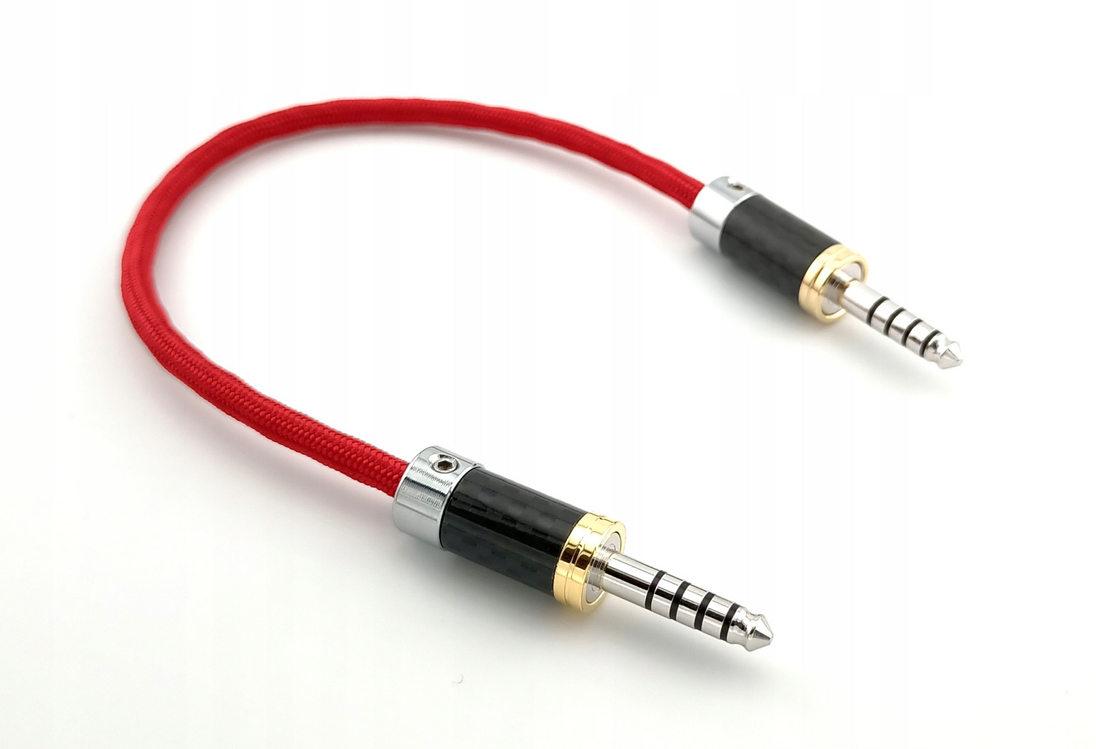 Adaptér Vyvážený 4,4mm 4,4mm měď Up-ofc oplet barvy 20cm