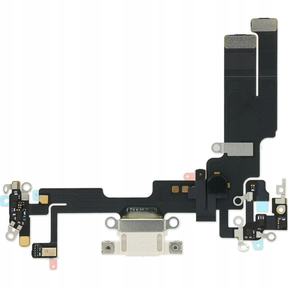 Konektor nabíjecí zásuvka dock iPhone 14 Org bílá