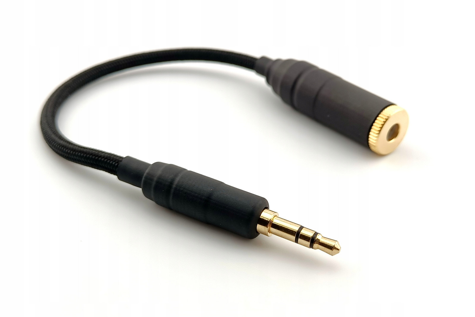 Adaptér Vyvážený 4,4mm Jack Jack 3,5mm Canare opletení barvy