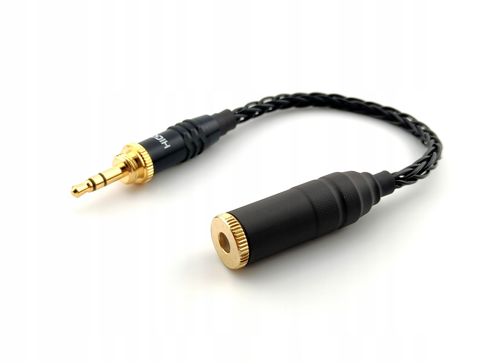 Adaptér Vyvážený Zásuvka 4,4mm Jack 3,5mm Hicon měď 6N Occ