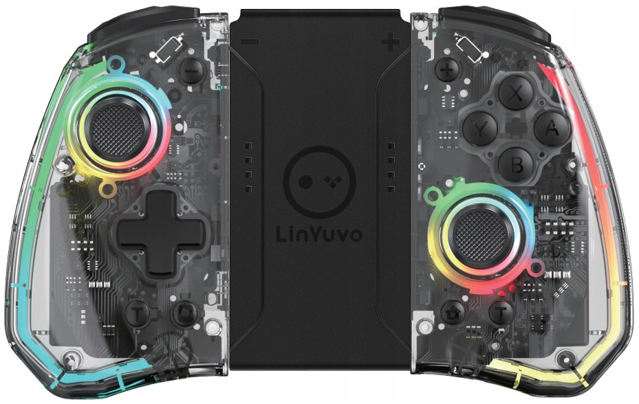 Bezdrátový ovladač pad pro Nintendo Switch Joypad Linyuvo KS40-1 Rgb Bt