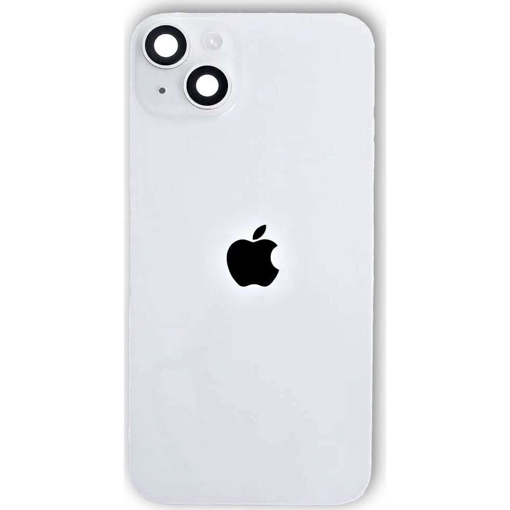 Zadní sklo flip baterie rámeček iPhone 14 Plus bílá