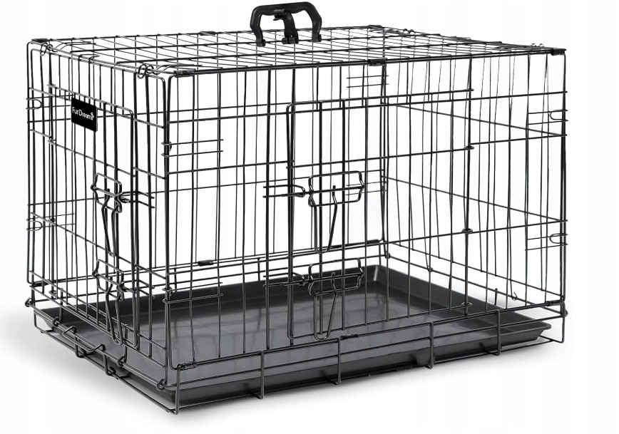 Kovová ohrádka FurDreams 57 x 92 x 63 cm