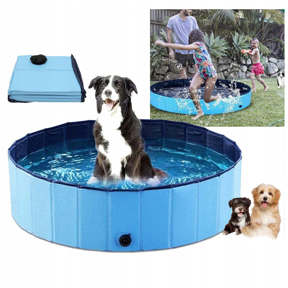 Zahradní bazén Ohrádka pro Psa Zvířat pro Děti Skládací 100x30cm