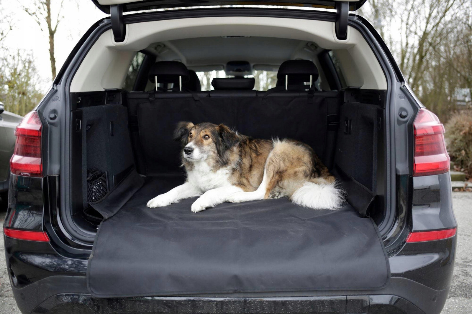 Ochranná deka na autosedačku Economy, černá, 170 x 100 cm, Kerbl