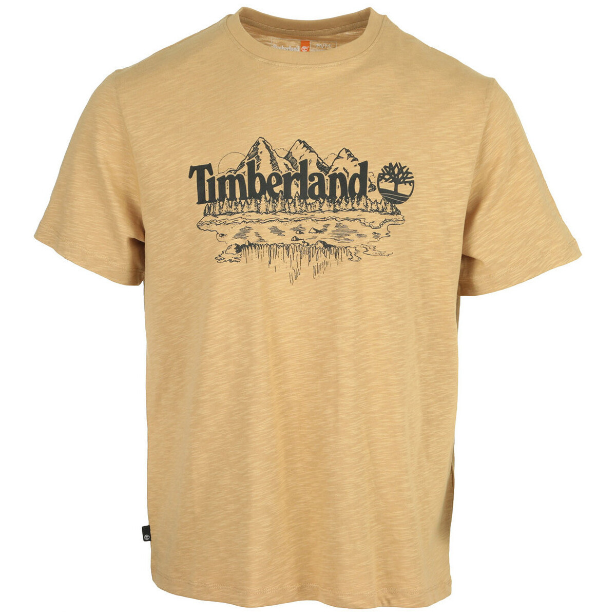 Timberland  Short Sleeve Graphic Sl  Béžová