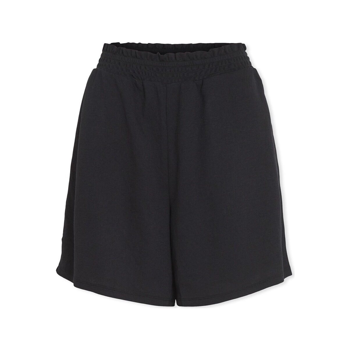 Vila  Carmena Shorts - Black Beauty  Černá