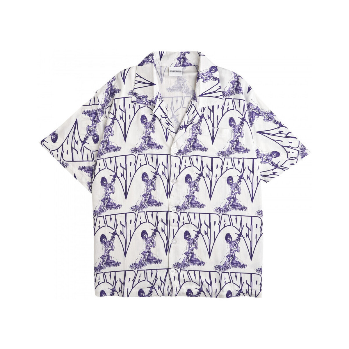 Rave  Casca hawaiian shirt  Bílá