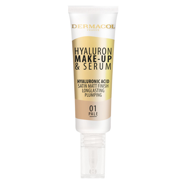 Dermacol Make-up a sérum 2v1 (Hyaluron Make-up and Serum) 25 g 02 Nude