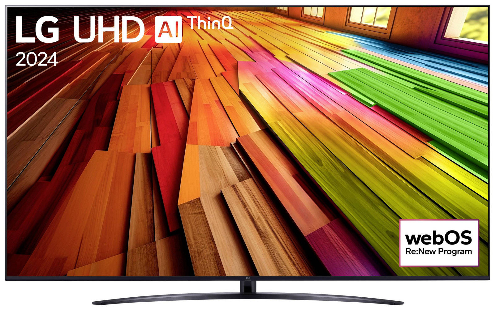 LG Electronics 86UT81006LA LCD TV 218 cm 86 palec Energetická třída (EEK2021) F (A - G) CI plus , DVB-S2, DVB-T2, DVB-C, WLAN, UHD, Smart TV černá